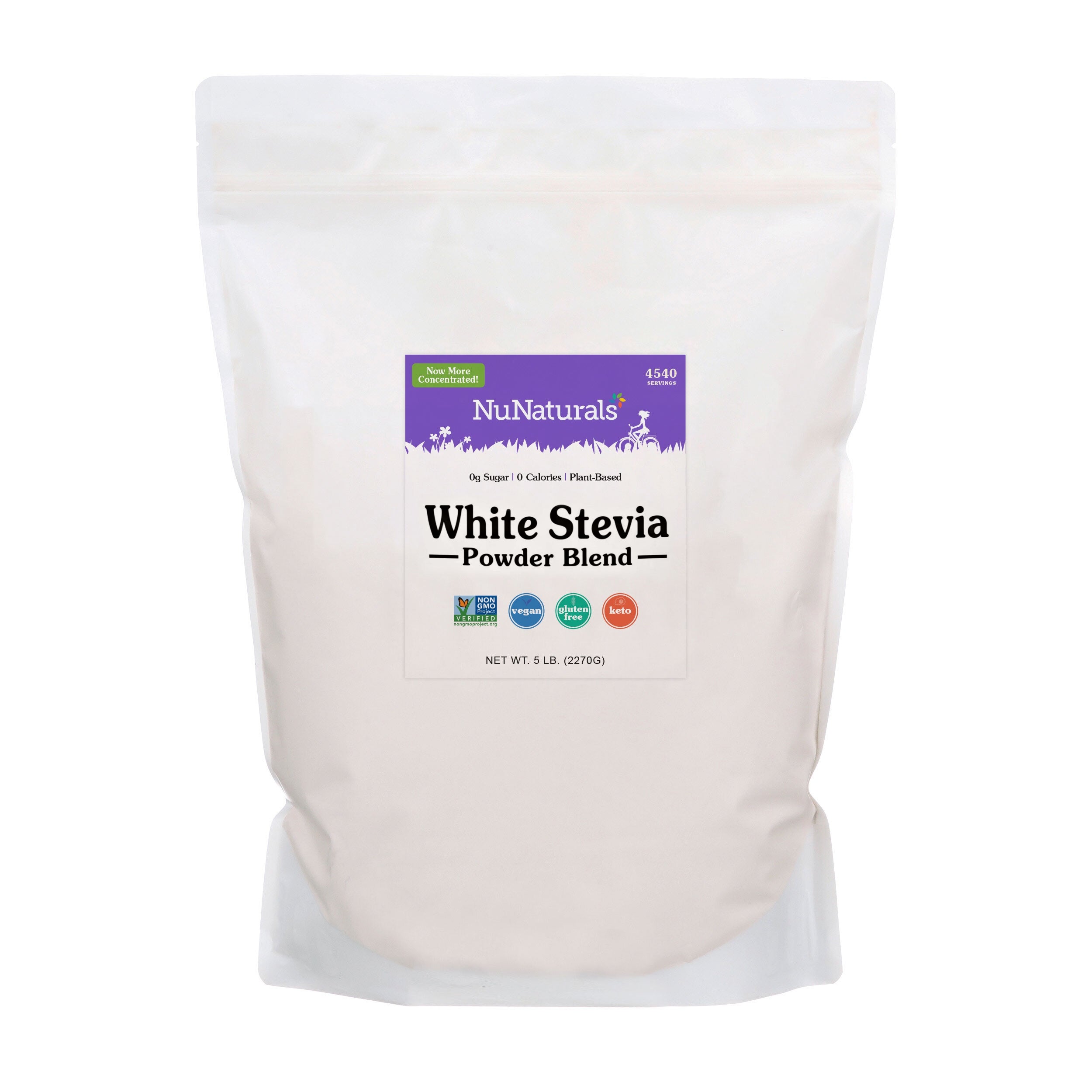 White Stevia Powder