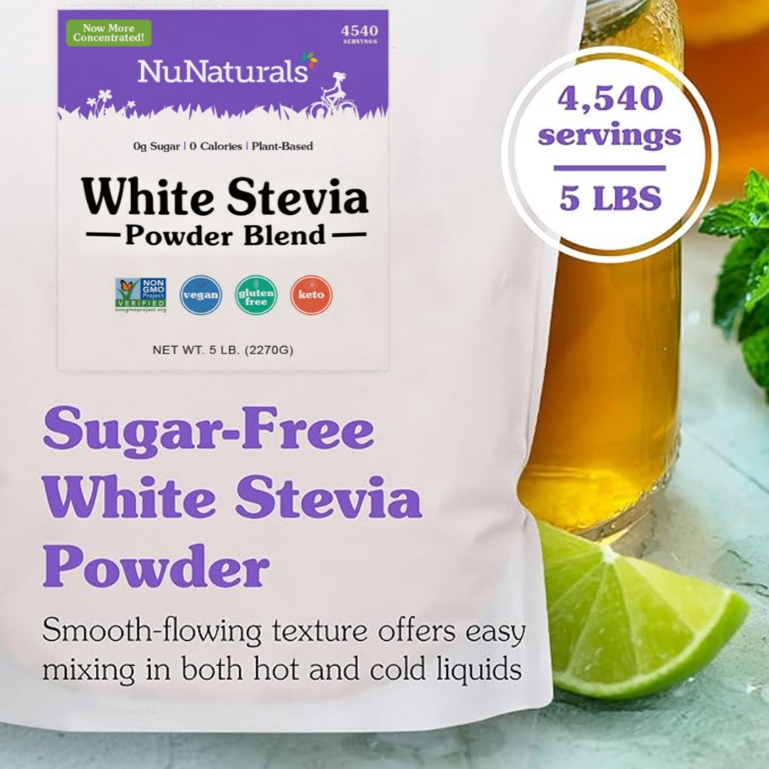 White Stevia Powder