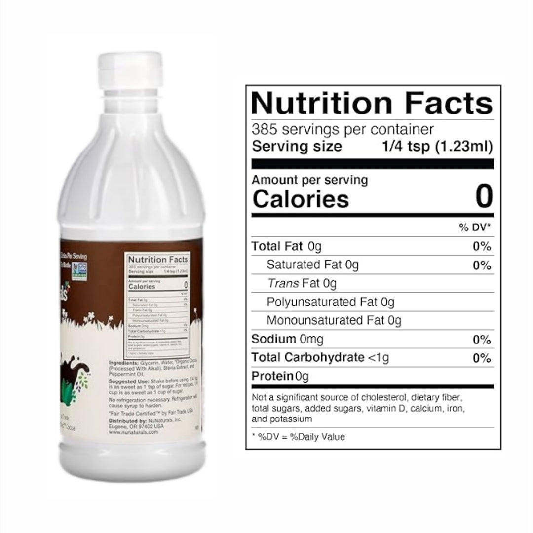 Cocoa Mint Syrup 16 oz