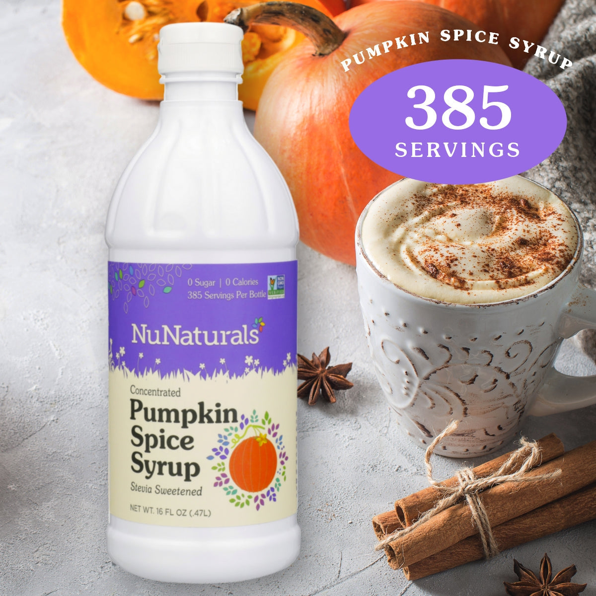 Pumpkin Spice Syrup 16 oz