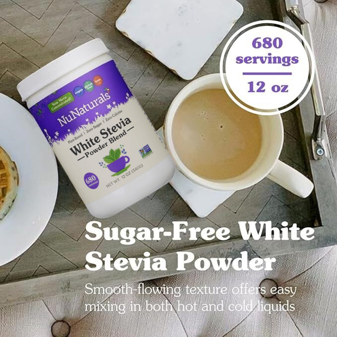 White Stevia Powder