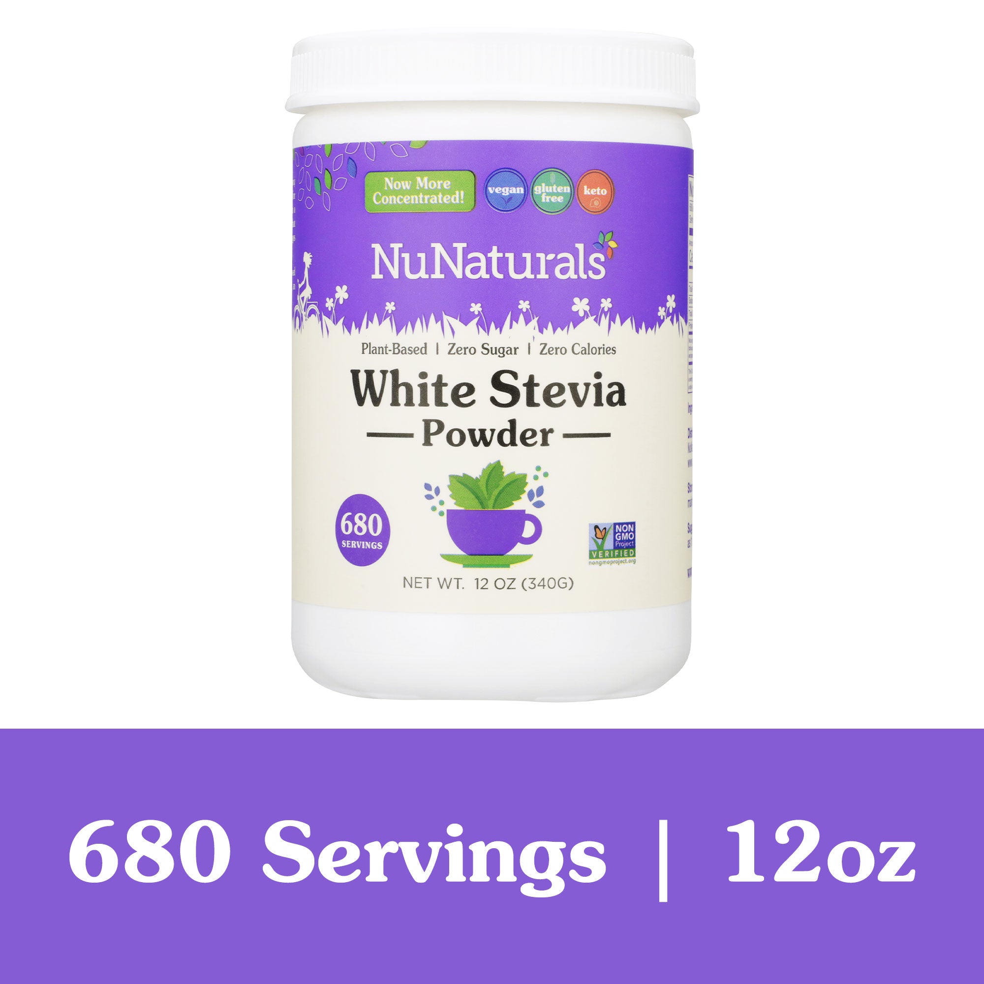 Stevia blanche en poudre - pot 10 g – Tradition Nature